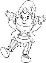 coloriage potiron le nain magique oui oui